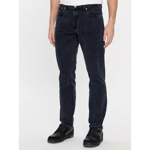 Calvin Klein Jeans Jeans hlače Authentic J30J324566 Mornarsko modra Straight Fit