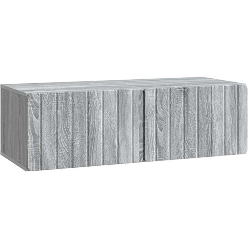 TV ormar za zid Siva sonoma 98 x 41 x 30 cm Konstruirano drvo Cene