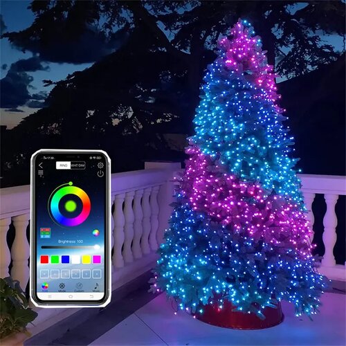  pametne led lampice 5m – aplikacija i daljinski Cene