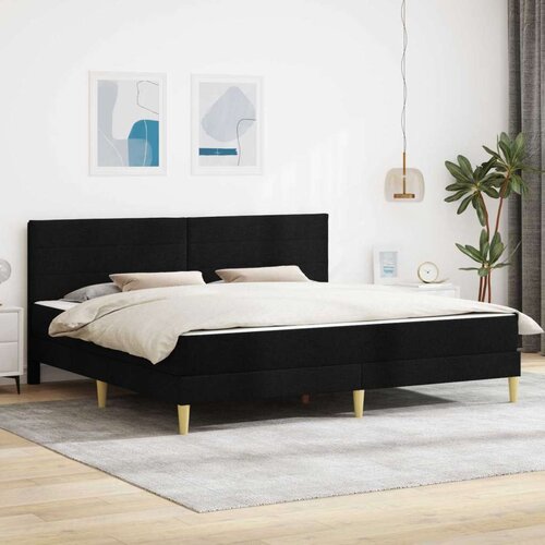  Okvir za krevet Crna 180 x 200 cm Poliester Cene