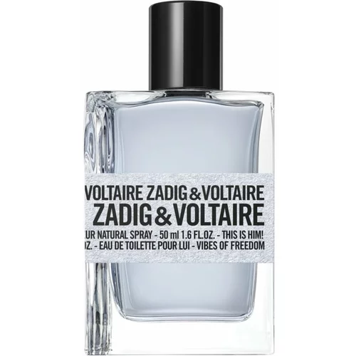 Zadig&voltaire This is Him! Vibes of Freedom toaletna voda za muškarce 50 ml