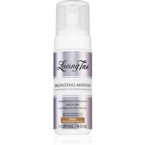 Loving Tan Bronzing Mousse pjena za samotamnjenje nijansa Dark 120 ml Slike