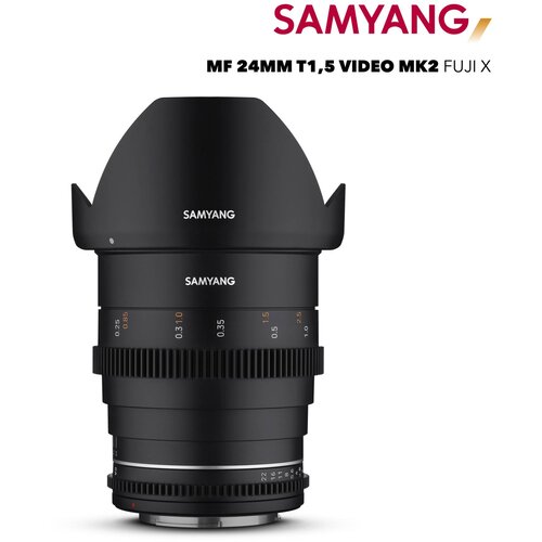 Samyang MF 24mm T1,5 VDSLR MK2 Fuji X Slike