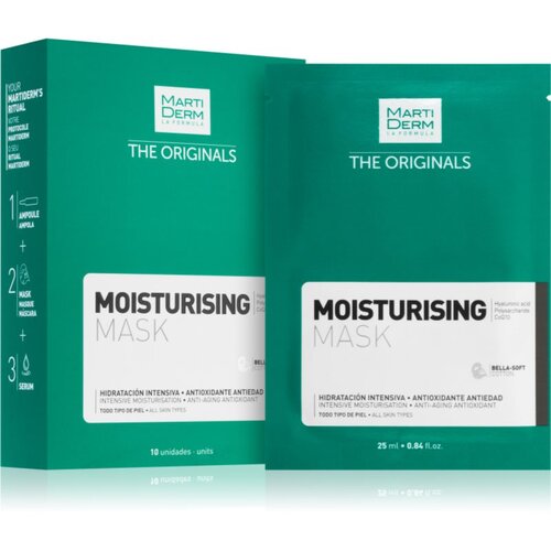 MARTIDERM The Originals Anti-Aging vlažilna maska za obraz 10 kos Slike