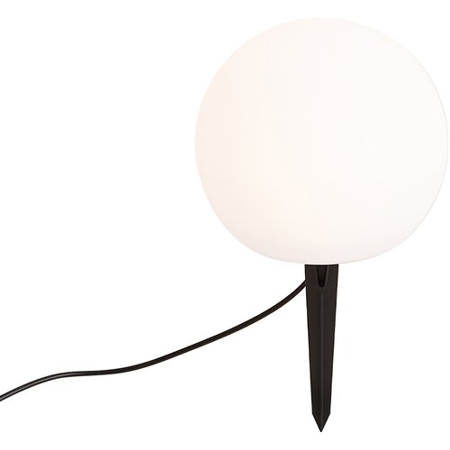 QAZQA Moderna zunanja svetilka 12V bela 20 cm vklj. LED IP65 - Voltaire Luno Cene