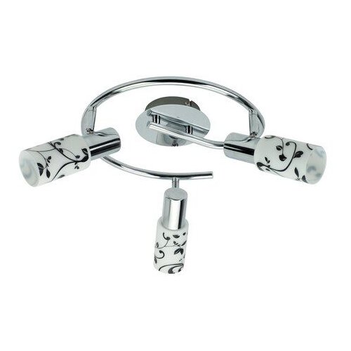 Rabalux crnaossom spot E14 3x40W hrom opal Slike