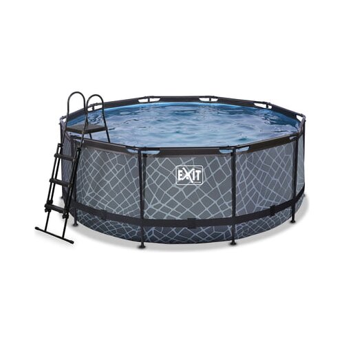 EXIT Toys bazen Frame Pool &amp;Oslash; 360 x 122 cm - Stone Grey Slike