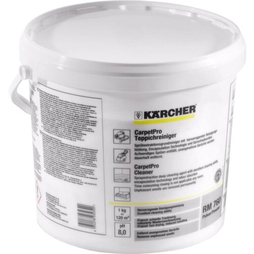 Karcher Prašak za čišćenje tepiha, 10 kg - RM 760 CarpetPro, Bijeli Cijene
