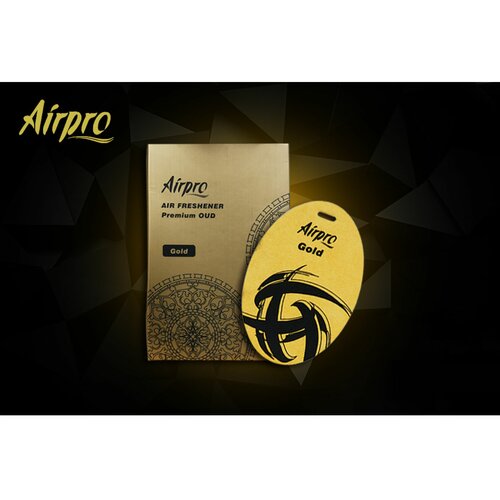 Airpro Mirisni osveživač za kola paper gold Slike