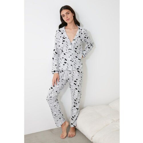Trendyol Ženska komplet pidžama Knitted Slike