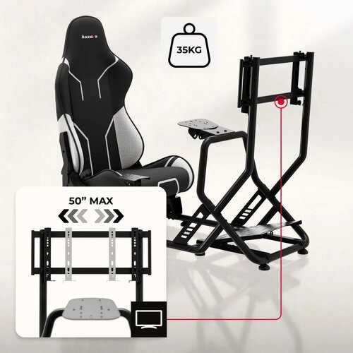 Huzaro Speed 6.0 Sim Racing Cockpit Slike