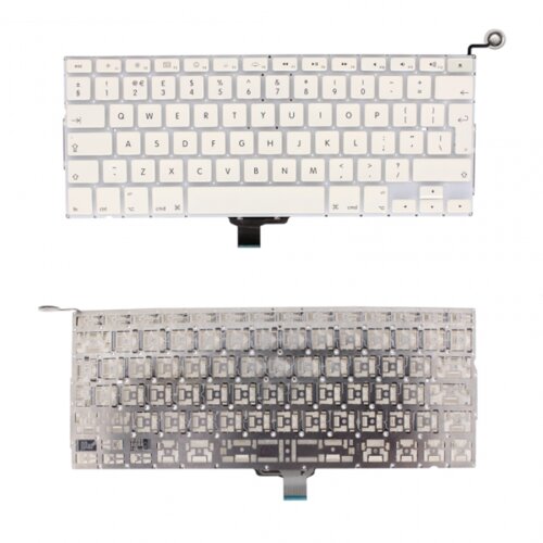 Apple tastatura za laptop macbook A1342 uk bela Cene