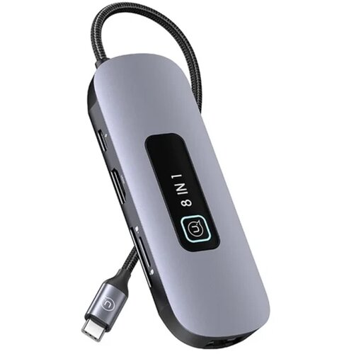 Usams US-SJ643 PD100W 8in1 Multifunctional Type-C HUB Cene