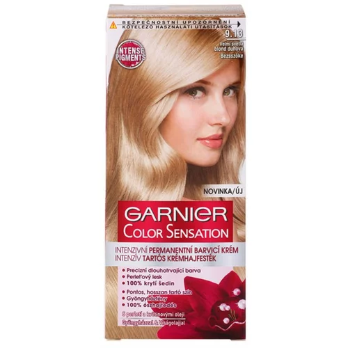 Garnier Color Sensation barva za lase odtenek 9.13 Cristal Beige Blond