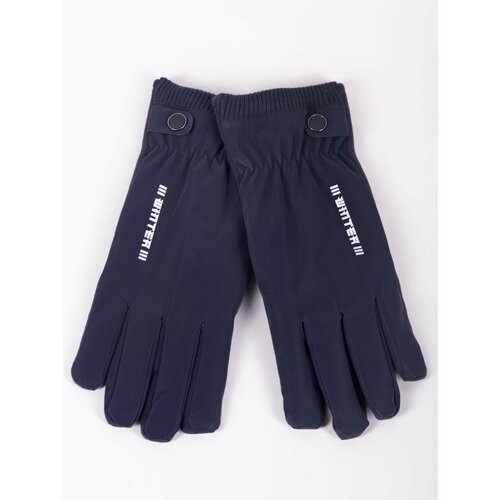 Yoclub Man's Men's Gloves RES-0164F-195C Navy Blue Cene