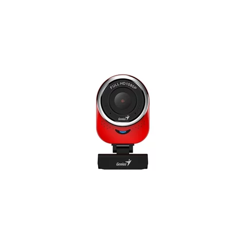 Genius qCam 6000 Full HD Red, spletna kamera