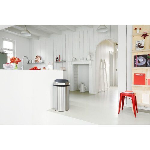 Brabantia Željezna kanta za smeće na dodir u mat srebrnoj boji 60 l Touch Bin &amp;ndash; Slike