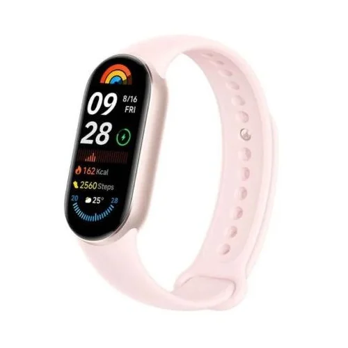 Xiaomi Smart Band 9, roza 1.62" displej, 60Hz,...