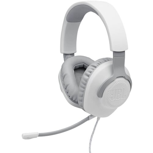 JBL Quantum 100 žične slušalke, bele Cene