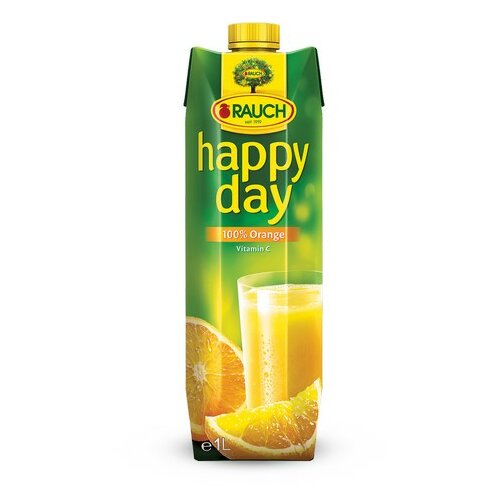 Rauch happy day negazirani sok pomorandža, 1L Slike