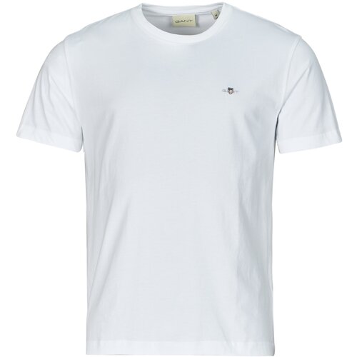 Gant REG SHIELD SS T-SHIRT Bijela Slike
