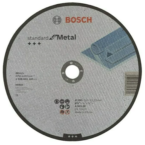 Bosch Rezni disk Standard for Metal (Promjer rezne ploče: 230 mm, Prikladno za: Metal)