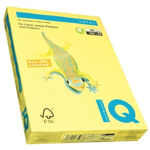 Fotokopirni papir IQcolor 160 g/m2 - A4, rumena Slike