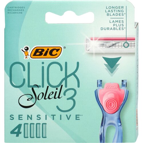 Bic Soleil Click Sensitive zamjenske glave 4 kom Cijene