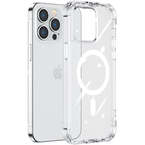 Joyroom Magnetni ovitek za iPhone 14, oklepni ovitek s kljukicami, prozorno stojalo, (21522219) Cene