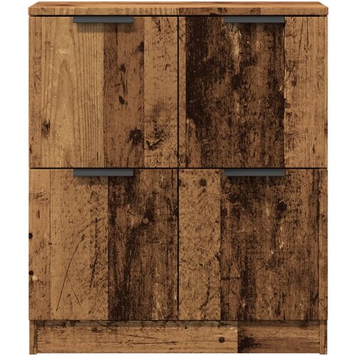  Komoda boja starog drva 60 x 30 x 70 cm od konstruiranog drva Slike