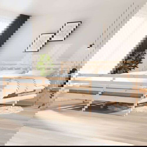  Za krevet od masivnog drva 200 x 200 cm Cene