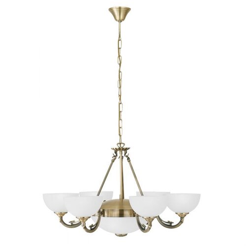 Eglo Bela/v zlati barvi viseča svetilka s steklenim senčilom &amp;oslash; 74 cm SAVOY &amp;ndash; Slike