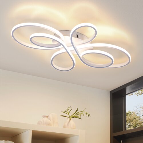 Nettlife bela LED stropna svetilka, 40 cm, 30 W, 3000 K, za dnevno sobo in kuhinjo, (5000491421) Slike