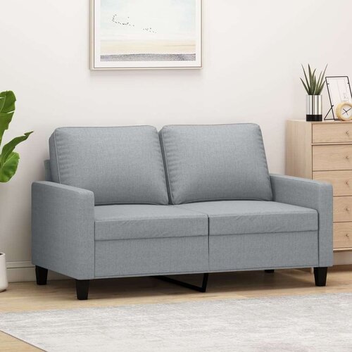  Dvosjed od tkanine svjetlosivi 120 cm Cijene