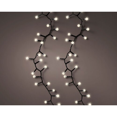 Lumineo Lampice za jelku, 11 m, 500 lampica, Cherry spoljne LED, Svetlo toplo belo, 8 funkcija Slike