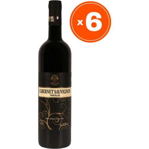 Nikolas Wines Cabernet Saugvinon Belo vino&sbquo; 0.75l, 6 komada Cene