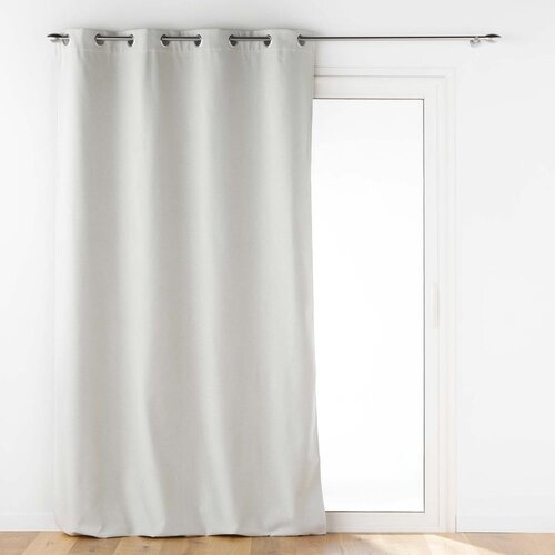 Douceur d intérieur Kremno bela akustična zavesa 140x260 cm Jupiter – Cene