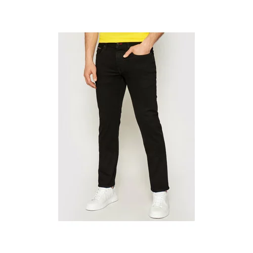 Tommy Hilfiger Jeans hlače Denton MW0MW15595 Črna Straight Fit