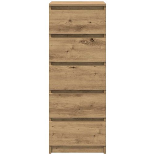  Komoda s ladicama Artisan hrast 37,5x35x99 cm izrađeno drvo Slike