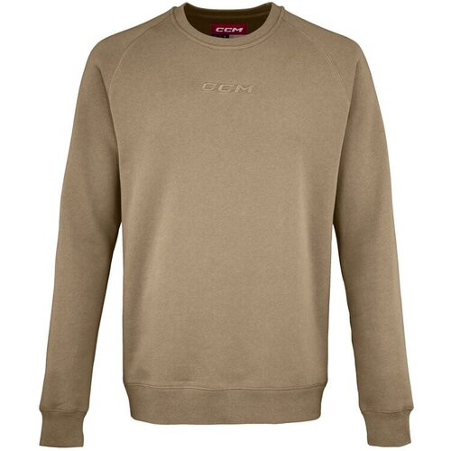 CCM Core Fleece Crew Sand M Men&amp;#039;s Sweatshirt Slike