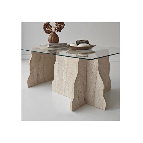 Hanah home Klub stolić, 105x40cm, bež Slike