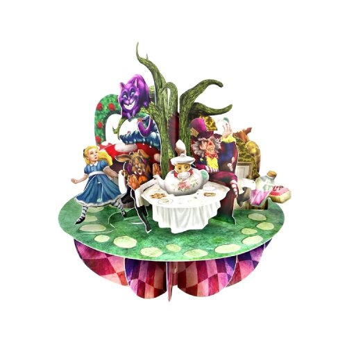 Santoro Pirouettes - Čestitka 3D - Pirouettes, Alice In Wonderland Cene