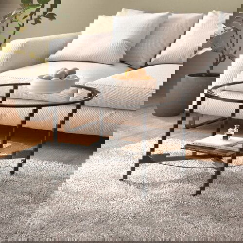  Čajna mizica črna in prozorna 70 cm kaljeno steklo, (20818681) Cene