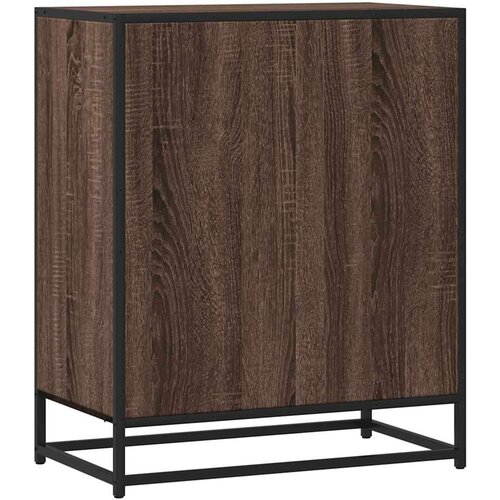 VidaXL Komoda smeđi hrast 62x35x76 cm konstruirano drvo Slike