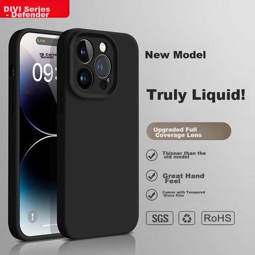  Divi Maska za mobilni telefon iPhone 14 Pro, Crna Cene