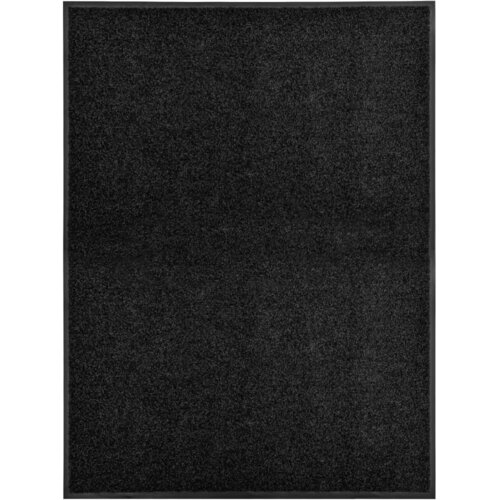  Otirač perivi crni 90 x 120 cm Cijene