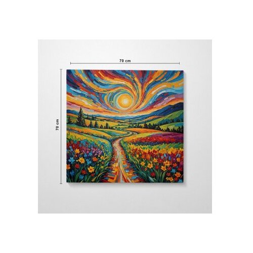 Wallity Slika KNV9991, 70x70 cm Slike