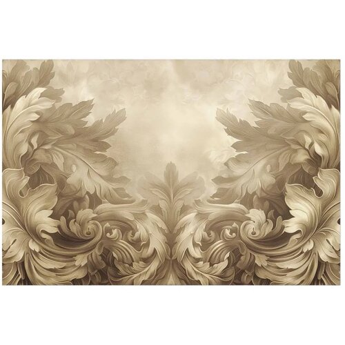  Plakat - Carved Ornaments in Sepia Shades 42x29.7 Bez okvira Slike