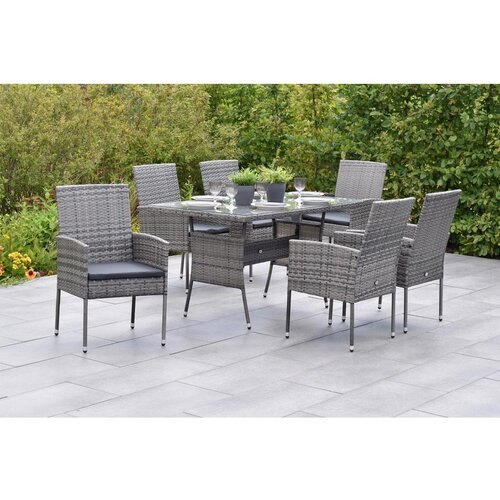 Gardenson Vrtni Set Gran Canaria, 7-Delni, Z Blazinami Cene
