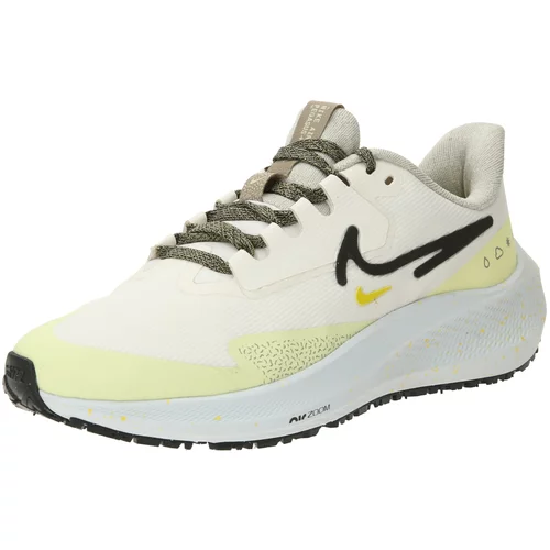 Nike Sportske cipele 'Air Zoom Pegasus 39 Shield' svijetložuta / crna / bijela